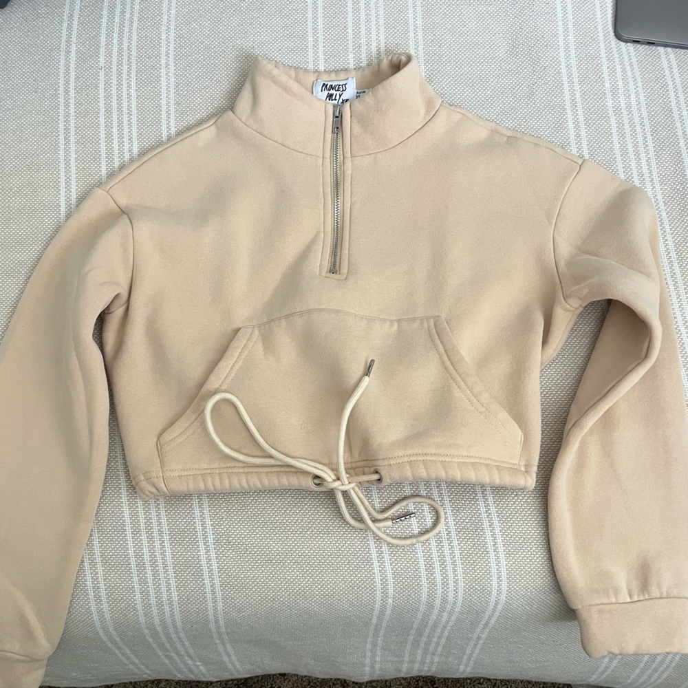 Princess Polly Crop Sweatshirt US 0
